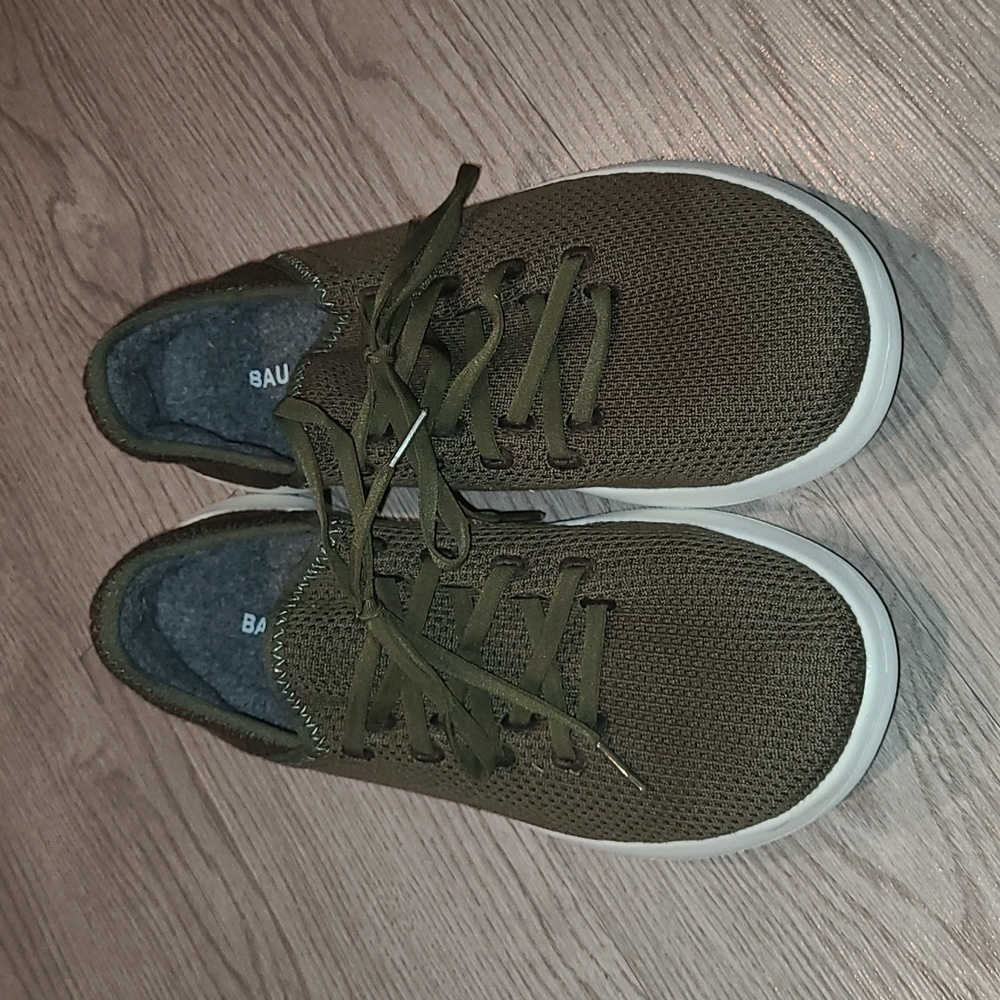 Men's Baubax breezy laces shoes, Tan Brown Comfort Sneakers, Size US 10 Mens